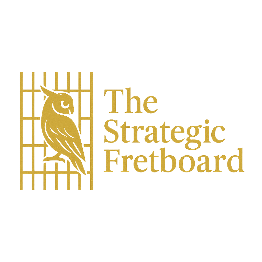 The Strategic Fretboard Logo